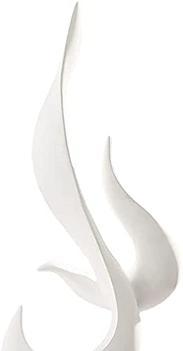 Joylern Resin Art Statue Minimalist Figurines Abstract Sculpture Desk Table Sculpture Ornaments For Home Bedroom Living Room Garden Office - White #TOP1