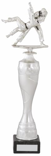 A1 PERSONALISED GIFTS Silver Double Judo Figure Trophies