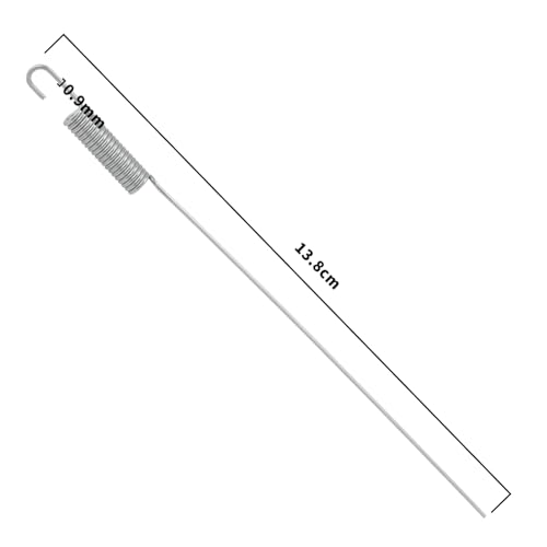 ECSiNG 4 Stück Motorrad-Bremslichtschalter-Federlänge 13,8 cm Drahtdurchmesser 0,9 Mm Passend für die Meisten Motorräder Bremslicht-Einrückfeder