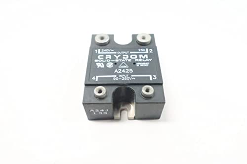 Crydom A2425 Solid State Relay 90-280V-Ac 25A Amp 240V-Ac #TOP1