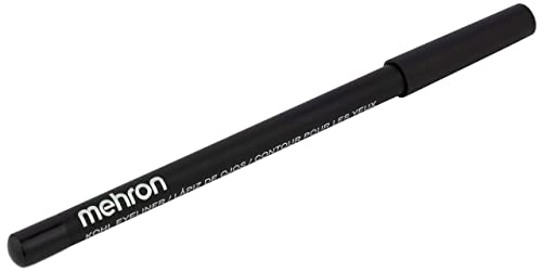 Lápiz delineador de ojos Mehron negro miniatura 1