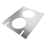 LIGIGWASH Großer Edelstahl Ersatzdeckel für Elektrische Fritteuse und Nudelkocher Abnehmbarer...