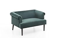 Atlantic Home Collection Charlie Loveseats, Massivholz, (3) Grün, 118/85/88 cm
