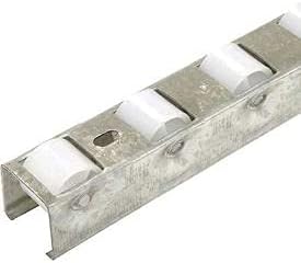 ROLLER TRACK WITH CLIPS, 96L