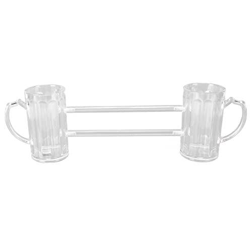 Caneca de cerveja, alça ergonômica, copos de cerveja de grande capacidade, design antiqueda para KTV