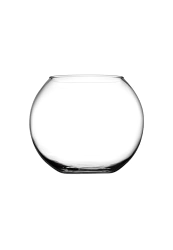 Pasabahce 43417 Globe Glass Vase, 12.5 cm, Clear