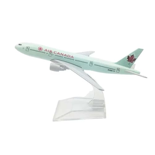 Image of Breatoi ! Diecast Aeroplane Scale Model: (Air Canada B777 (16 cm)), 6 +, Green