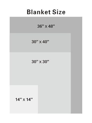 American Baby Company Coperta In Pile, 72,6 X 76,2 Cm, Grigio - 3