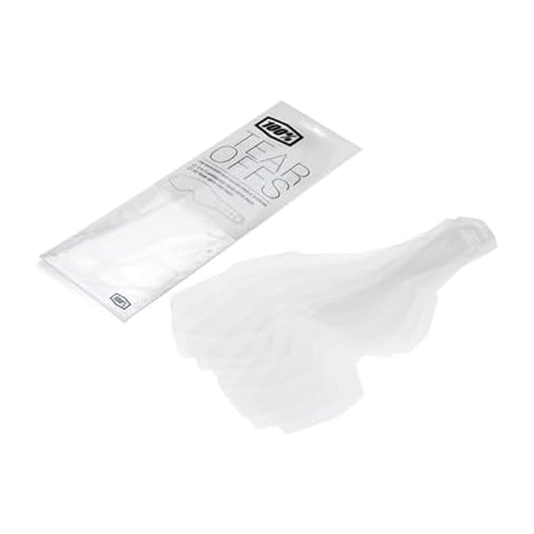 100% Tear-Offs - Racecraft 1, Accuri 1, Strata 1 Compatible Cover