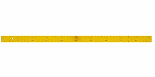 Règle plate aimantée en bois WONDAY de 1m pour cours et classes