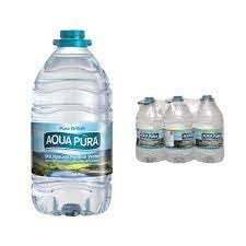 Aqua Pura Natural Mineral Water 5L x 3 | Source for Clean Hydration | BPA-Free and Refreshing | Sustainable Hydration | Pure British Water | Sourcesd From Rolling Hills Of Cumbria |