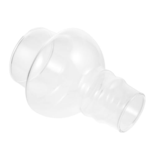 ULDIGI Repuesto Tulipa de Vidrio Transparente para Lámpara de Queroseno Cubierta Protectora Resistente para Lámparas de Aceite Diseño Creativo Minimalista para Salón y Comedor Fácil