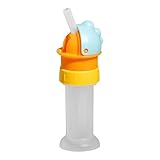 Wasserflaschenaufsatz für Kinder – auslaufsicherer Silikonauslauf mit Anti-Kolik-Entlüftung, universeller 28-mm-Halsadapter, Wasserflaschenaufsatz für Kinder, Trinksport, Bürowagen, Getränkelieferung