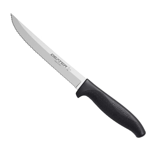 Dexter-Russell 6" Scalloped Insulation Knife, High-Carbon Stainless by Dexter - Used condition - US$27.74