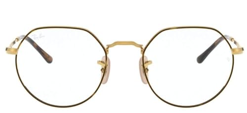 Image of Ray-Ban unisex-adult Rx6465 Jack Round Prescription Eyewear Frames