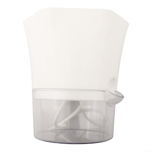 Vaso per piante autoirrigante trasparente con funzione di conservazione dell'acqua, materiale plastico resistente, traspirante e riutilizzabile (S)