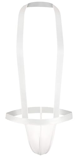 SEAUR Men's Thong Bodysuit Lingerie Jockstraps Mankini Swimwear Underwear Straps Jumpsuit