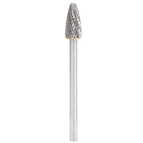 Tungsten Steel Cutter File, 6mm Handle, Industrial Hardware Tool, 6x12x25x100mm, for Metal and Non Metal Materials Processing