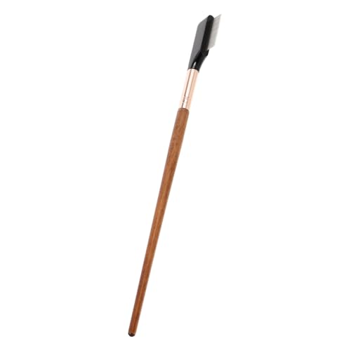 CALLARON Eyebrow Spoolie Brush Lash Comb Metal Teeth Eyelash Separator Beauty Tool Eyelash Grooming Comb