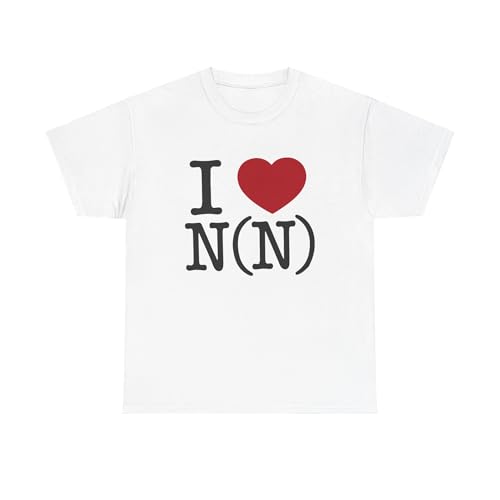 Number (N) ine School of Visual Comedy I Love Number Nine T-Shirt