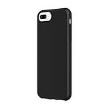 Incipio DualPro Classic Case for iPhone 8 Plus, 7 Plus, 6 Plus, 6s Plus (5.5') – Slim Dual-Layer Protective Case with 10ft Drop Protection, Shock-Absorbing, Scratch-Resistant Cover - Jet Black