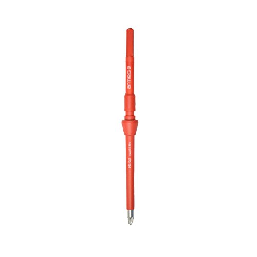 Armeg SDICBPM2 Plus/Minus 2 - PZ/SL VDE Interchangeable Screwdriver Switch-Blade - Red/Black