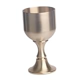 Décoration en laiton : le matériau est robuste et la surface est plane et lisse. gobelet en laiton