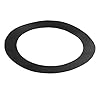 1 Pc Port Hole Protector Pads Drum Rings Easy to Use Non Slip Bass Drum Black, Diameter 18.5 cm #1