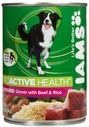 IAMS ProActive Health Classic Pate with Beef & Rice Adult Wet Dog Food, (6) 13.2 oz.