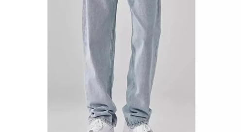 Men's Vintage Loose Straight-Leg Jeans, Stylish Korean-Style Denim Streetwear and Everyday wear2