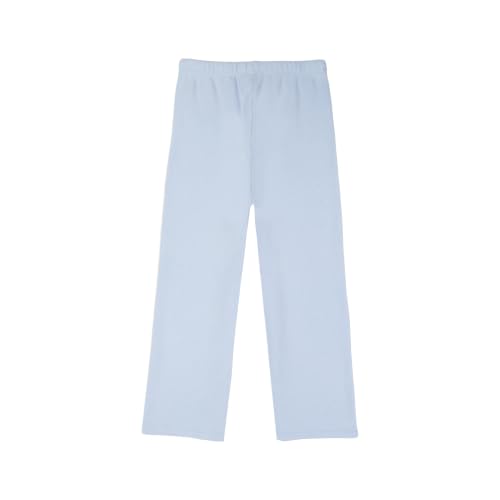 Image of Tommy Hilfiger Girls' Fleece Wide Leg Bottom Jogger Sweatpants with Drawstring & Functional Side Pockets
