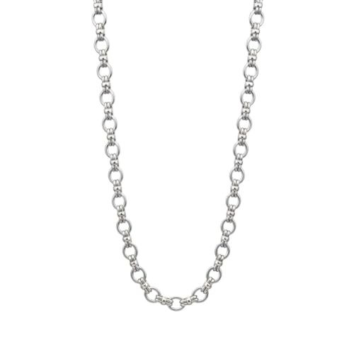 Image of THE MEN THING Chain for Men, Luxury Pure Titanium Steel Chain | Silver Stainless Steel Chain | Necklace Jewellery for Men & Boys
