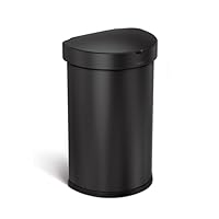 Amazon｜シンプルヒューマン 自動ゴミ箱 45リットル セミラウンド