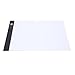 XHTLLO Light Pad, Plastic Durable USB Power Touch Sensor Tracing Projector, 3 Levels Adjustable Brightness Uniform Lighting Drawing Projector, for Sketching