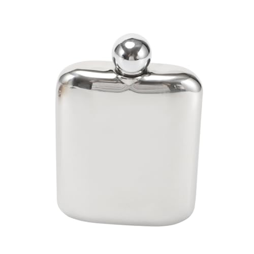 BEBEMOKO 1pc Stainless Steel Wine Container Silver Portable Wine Pot Wine Pot Stainless Steel Wine Pot