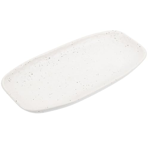 Plato de Cerámica Rectangular para Sushi y Aperitivos miniatura 1