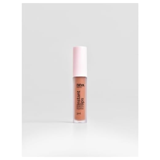 Batom Líquido Matte Instant Lips - Doce Desejo - Nina Makeup