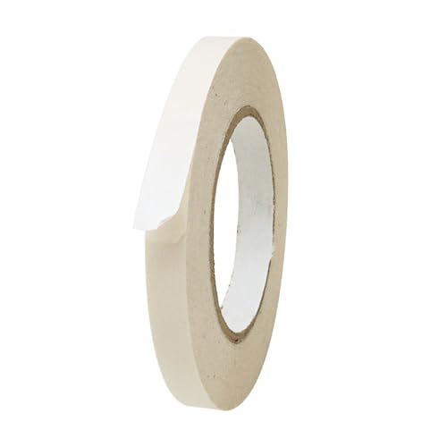J.V. Converting JVCC Double-Sided Film Tape, 1/2 in. x 60 yds. (Clear)