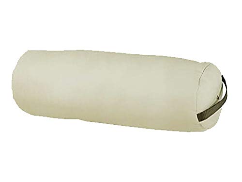 X-Large 23cm x 70cm Full Round"Fluffy" Bolster (Creme)
