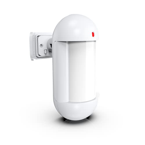 Safe2Home Rilevatore di movimento immune animali fino a 25 kg per sistema di allarme radio serie SP110 / SP210 / Basic, sistema di allarme WiFi LTE, rilevamento del movimento a infrarossi, portata di