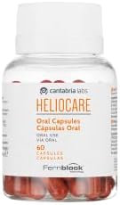 Heliocare Oral Capsules, Skincare and Sun Protection Supplements 60Capsules