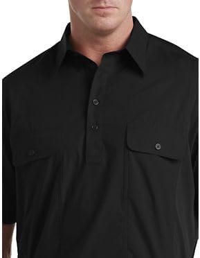 Harbor Bay by DXL Men's Big and Tall Banded-Hem Polo Shirt - Image 2