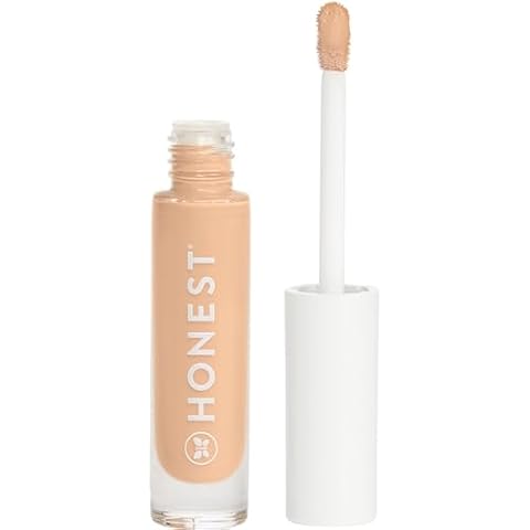 Honest Beauty Fresh Flex Concealer with Niacinamide + Vitamin E + Hyaluronic Acid | Vegan + Cruelty free | Cream, 0.17 fl oz Cover