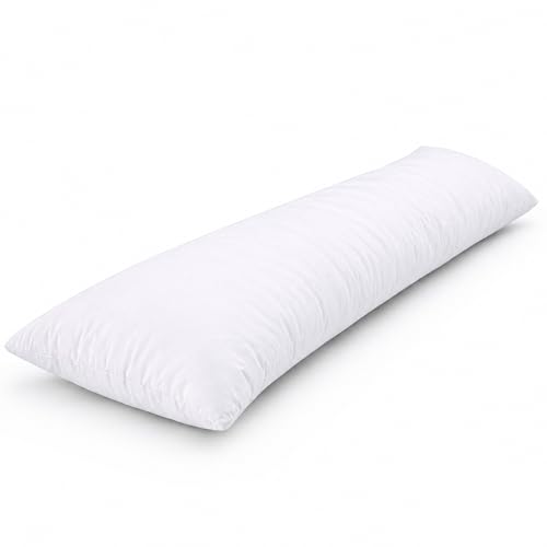 Flowen Seitenschläferkissen 40 x 145 cm Langes Kissen für Seitenschläfer Body Pillow 40x145 mit...