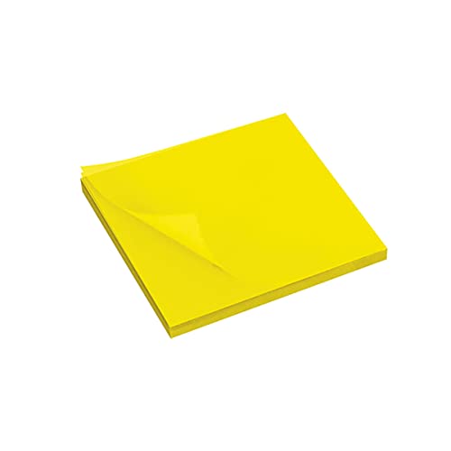 Tilibra - Bloco Adesivo Tili Notes 76x76mm 50 Folhas Transparente Amarelo