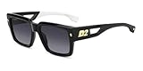 Size: 53 Millimetres Dsquared2 D2 0143/S 807/9O BLACK Sunglasses Man Standard, Standard, 53