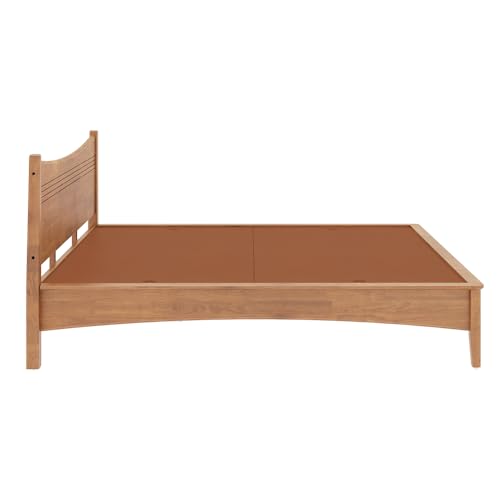 Image of Wakefit Bed | King (78 X 72) Solid Wood Bed Without Storage, 3 Year Warranty | - Somraji - Midas Gold