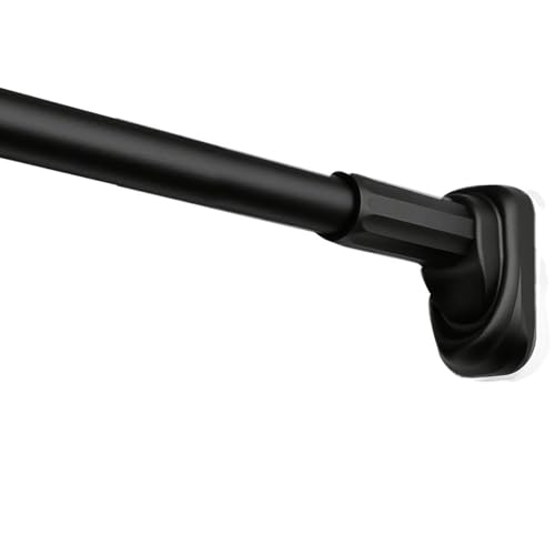 Asta di tensione regolabile, versatile palo curvo per uso domestico, perfetto per armadi, bagni, finestre e porte, soluzione SpaceSing facile da installare
