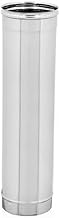 Flue Pipe Stainless Steel AISI 304 m 1 x 0.5 mm – All Sizes – Diameter 250