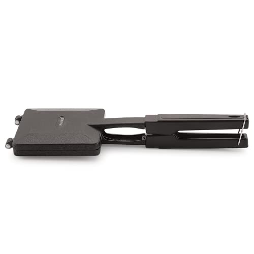 Magnus Optima Aluminum Toaster for Gas Stoves – Quick Heat-Up, Uniform Cooking, PFOA-Free Non-Stick, Easy Release, Ergonomic Bakelite Handle, 4-Cut Sandwich Maker Magnus Optima Aluminum Toaster for Gas Stoves – Quick Heat-Up, Uniform Cooking, PFOA-Free Non-Stick, Easy Release, Ergonomic Bakelite Handle, 4-Cut Sandwich Maker